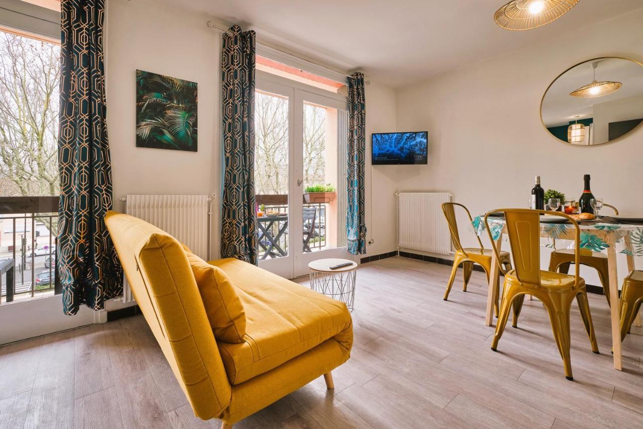 Tout Confort ! Climatisation, Centre-Ville, Parking, Terrasse, Wifi, Netflix Carcassonne Extérieur photo