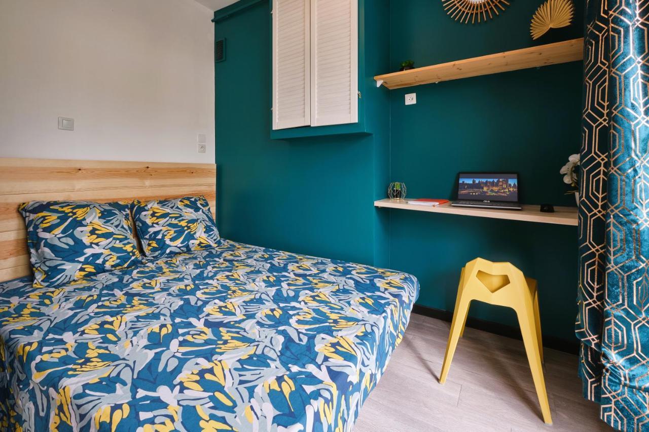 Tout Confort ! Climatisation, Centre-Ville, Parking, Terrasse, Wifi, Netflix Carcassonne Extérieur photo